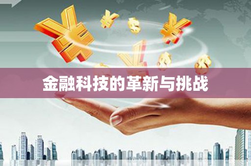 阜城金融科技的革新与挑战