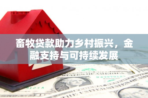 黄骅畜牧贷款助力乡村振兴，金融支持与可持续发展