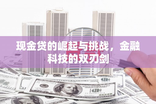 古田现金贷的崛起与挑战，金融科技的双刃剑