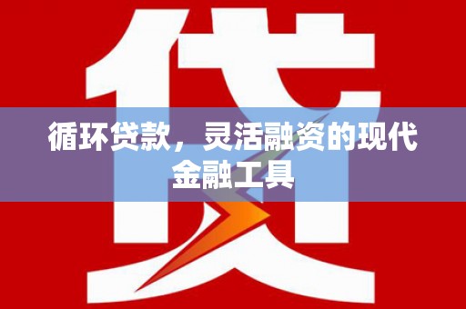 临西循环贷款，灵活融资的现代金融工具