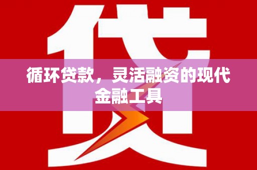 常平循环贷款，灵活融资的现代金融工具