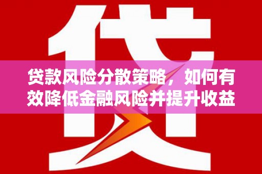 龙川贷款风险分散策略，如何有效降低金融风险并提升收益