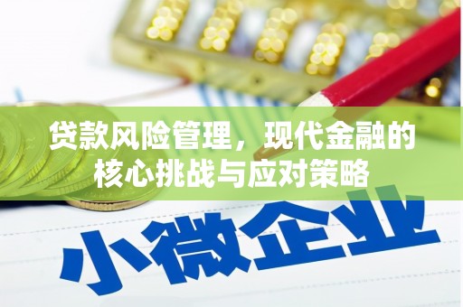 白银贷款风险管理，现代金融的核心挑战与应对策略
